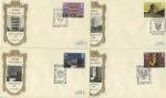 Universities
Set of Four Appropriate Postmarks