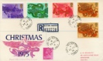 Christmas 1975
Angel Hill postmarks on Angel Christmas stamps