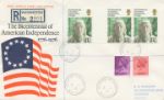 USA Bicentenary: 11p
Washington postmark