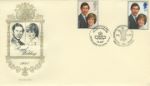 Royal Wedding 1981
Double dated cover