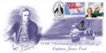 Captain James Cook
Double-dated cover No.1