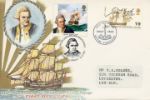 Captain James Cook
Double-dated cover No.2