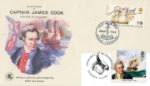 Captain James Cook
Double-dated cover No.4
