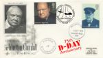 D-Day
Winston Churchill Double-dated cover