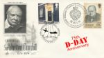 D-Day
Winston Churchill Centenary Parliament double dated cover