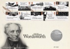 Romantic Poets
William Wordsworth
Producer: Royal Mint
Series: Royal Mint/Royal Mail joint issue (155)