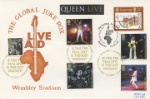 Queen: Miniature Sheet
Live Aid Double-Dated Cover
