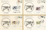 Migratory Birds
Set of 4 1966 double dated covers