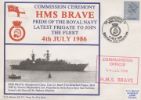 Commission Ceremony
HMS Brave