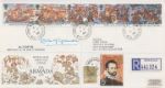 Spanish Armada, Covers with additional stamps
Autographed By: Lord  Lewin (Admiral of the Fleet)