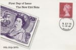 First Day of Issue
The New £20 Note