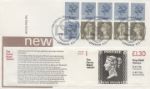 Counter: New Design: £1.30 Postal Hist 1 (Penny Black)
Penny Black