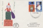 Christmas 1966
Britain's First Christmas Stamps