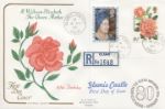 Queen Mother 80th Birthday
With Rose stamp