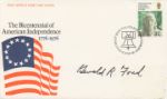 USA Bicentenary: 11p
Signed by Gerald Ford