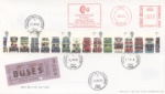 Double Decker Buses: Stamps
Meter Marks