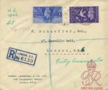 11.06.1946
Victory
Plain cover with cachet