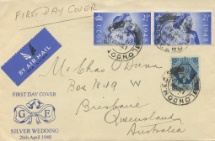 26.04.1948
Silver Wedding 1948
London to Queensland