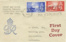 10.05.1948
Channel Islands Liberation
Nursing slogan postmark