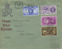 10.10.1949
Universal Postal Union
Plain cover