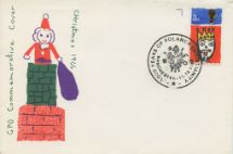01.12.1966
Christmas 1966
Santa in chimney
Royal Mail/Post Office
