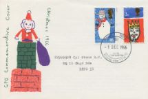 01.12.1966
Christmas 1966
Santa in chimney
Royal Mail/Post Office