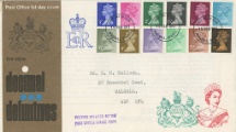 15.02.1971
Machins: Decimal Values
First Low Value Decimal Stamps
Royal Mail/Post Office