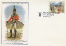 16.06.1971
Ulster '71 Paintings
Royal Irish Rangers
Stamp Publicity