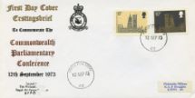 12.09.1973
Parliament 1973
RAF Bruggen Philatelic Club
Forces, RAF Bruggen Philatelic Club No.0