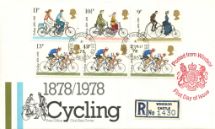 02.08.1978
Cycling Centenaries
Posted from Windsor Castle
Royal Mail/Post Office