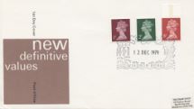 24.10.1973
Machins: 4 1/2p, 5 1/2p, 8p
New Defins
Royal Mail/Post Office