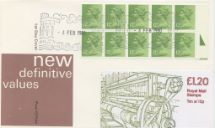 04.02.1980
Counter: New Design: £1.20 Ind. Arch. 2 (Beetle Mill)
New Booklet
Royal Mail/Post Office