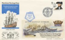 16.06.1982
Maritime Heritage
Battle of the River Plate
Exeter Covers