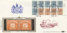 03.09.1984
Counter: New Design: £1.54 Postal Hist. 11 (Postage Dues)
Postage Dues
Benham, D No.16