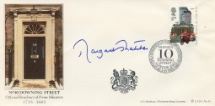 30.07.1985
The Royal Mail
Margaret Thatcher Signed Cover
Bradbury, LFDC No.43