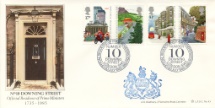 30.07.1985
The Royal Mail
250th Anniversary of No. 10 Downing Street
Bradbury, LFDC No.43