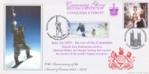 02.06.2003
Everest 50th Anniversary
The Crowning Glory
Bradbury, Anniv and Events No.10