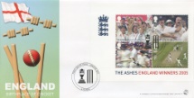 06.10.2005
Cricket: Miniature Sheet
England - Birthplace of Cricket
Bradbury, Sovereign No.70