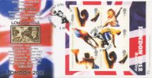 05.08.2005
London 2012: Miniature Sheet
London 1908 1948 2012 Host City Olympics (4)
Bradbury, Sovereign No.64