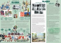 18.09.2015
Rugby World Cup
History of Rugby on Stamps
Bradbury, Commemorative Stamp Card No.13