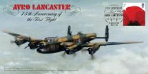 09.01.2016
Avro Lancaster
75th Anniversary of First Flight
Bradbury, BFDC No.354