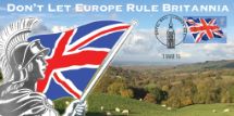 01.03.2016
Don't Let Europe Rule Britannia
Don't Let Europe Rule Britannia
Bradbury, BFDC No.371