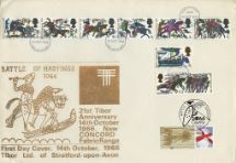 14.10.2016
Battle of Hastings [Commemorative Sheet]
Double Dated Cover
Tiatsa Philatelic Centre