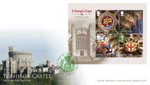 15.02.2017
Windsor Castle: Miniature Sheet
St George's Chapel
Royal Mail/Post Office