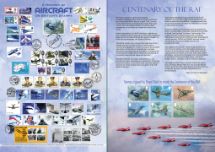 20.03.2018
RAF Centenary
History of Aircraft on British Stampms
Bradbury, Commemorative Stamp Card No.35