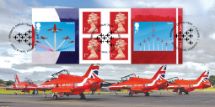 11.05.2018
Self Adhesive: RAF Centenary
Red Arrows - RAF Stamp Book 2
Bradbury, BFDC No.487