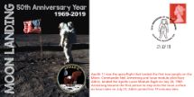 21.07.2019
Moon Landing
Buzz Aldrin
Bradbury, BFDC No.595