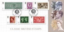 15.01.2019
Stamp Classics: Miniature Sheet
Six Reigns
Bradbury, BFDC No.545