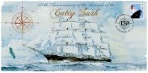 22.11.2019
Cutty Sark
150th Anniversary of Launch 
Bradbury, BFDC No.622