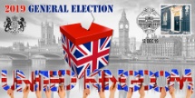 12.12.2019
General Election
Ballot Box and Houses of Parliament
Bradbury, BFDC No.625